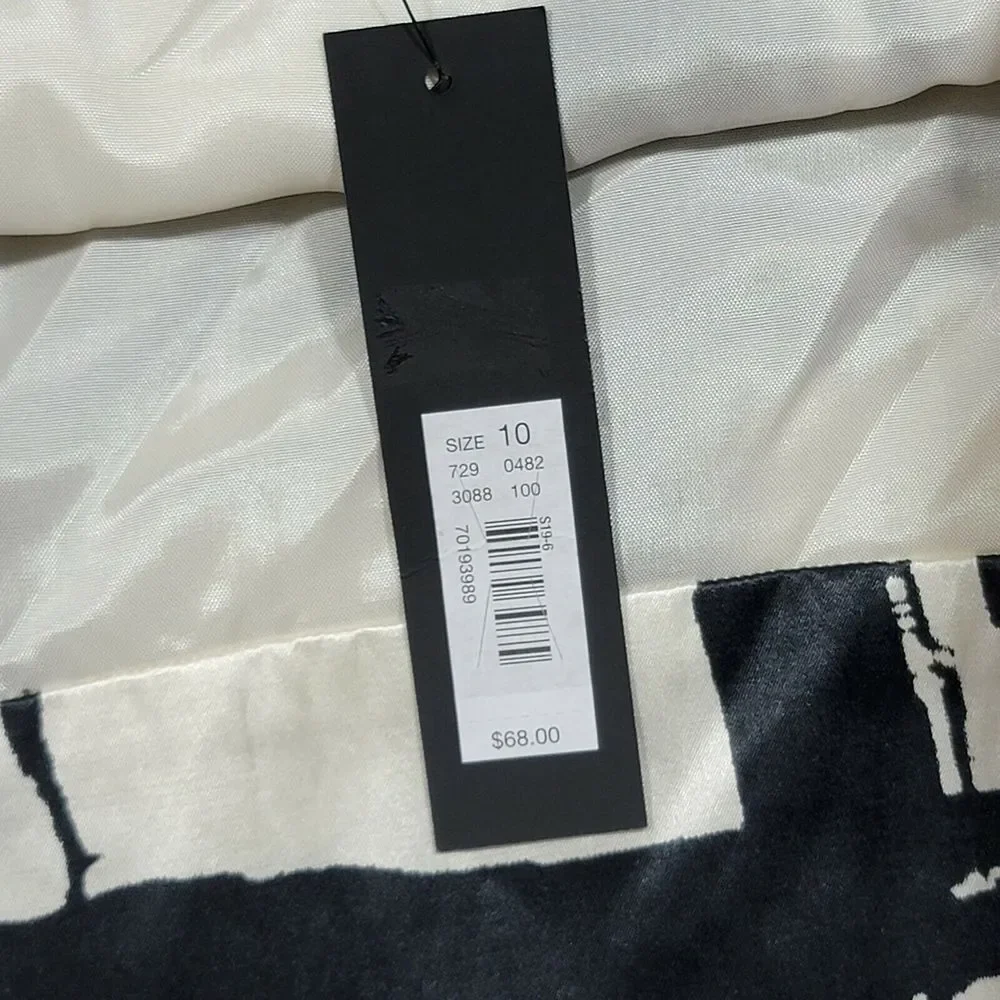 The Limited Black And White Skirt - Women's‎ Size 10 - NEW
